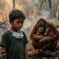 JERITAN HATI ANAK KALIMANTAN YANG TERSAPU KABUT ASAP