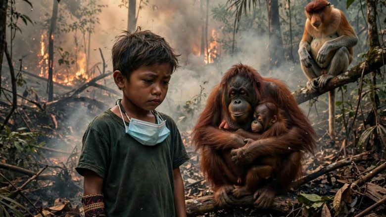 JERITAN HATI ANAK KALIMANTAN YANG TERSAPU KABUT ASAP