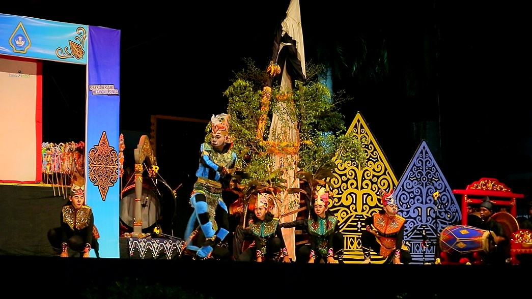 Keseruan Peringatan Hari Wayang Sedunia di UPTD Taman Budaya KALSEL