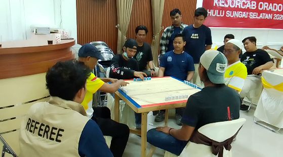 Dari Permainan Rakyat ke Arena Prestasi, Kejuaraan Domino Digelar di HSS